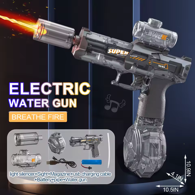 IconicFinds™ LED Flame Water Gun
